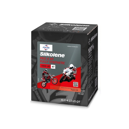 Моторно Масло, 10W30, FUCHS Silkolene Pro 4, 4T, 4 литра